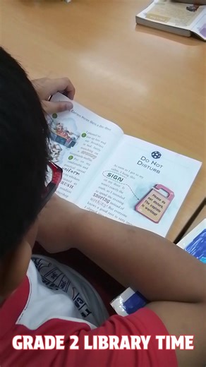 Our Grade 2 library time is more than just reading; it’s about discovery, imagination, and growing together. Check out our little bookworms in action! 🐛📖 #CCES ​#Grade2 #LibraryTime #YoungReaders #LiteracyMatters #SchoolLife | Calapan Chu Eng School(Official)