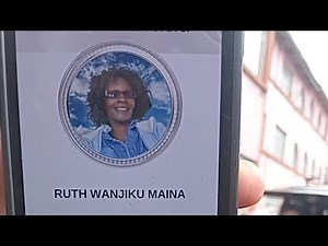 Ruth wanjiku maina send off ceremony