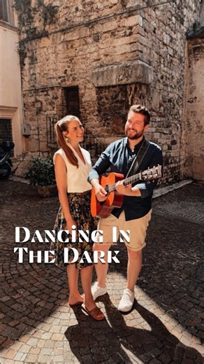 Dancing in the Dark – Akustik Cover | Jenni & Jakob am Gardasee 🇮🇹