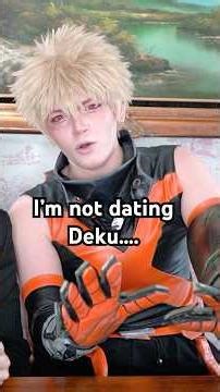 We’re not dating!… #bakudeku #question #answer #mha #cosplay #myheroacademia #cosplayer