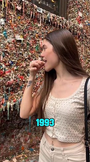 Wall of a Million Chewed Gums!