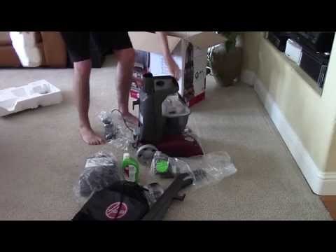 Hoover Power Scrub Deluxe Unboxing and Assembly