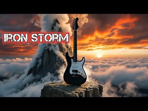 Iron Storm | Epic Metal Guitar Instrumental for Power, Focus & Inner Strength