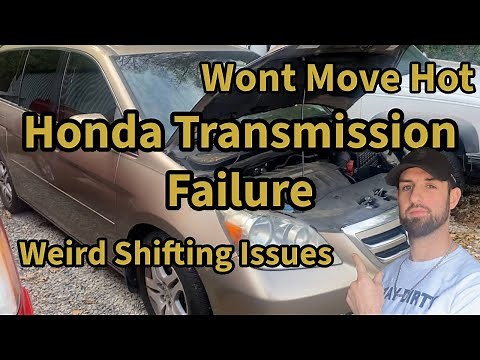 Honda Transmission Problems: Odyssey Transmission Removal and Disassembly