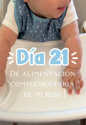 Día 21 alimentación complementaria con chía para bebé