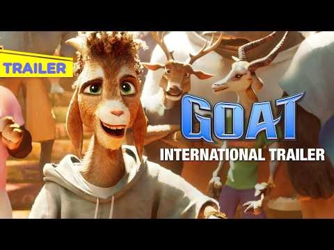 Meet the Greatest of All Time! 🐐 GOAT Official Trailer (Sony Animation)