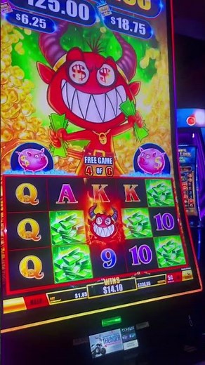 NEW Devils Lock All In Slot Machine Bonus!