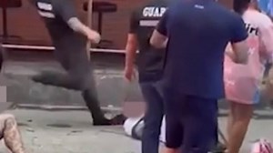 Horrific moment British tourist's head is kicked like a football by bouncer in Thailand