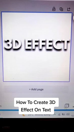 Create Stunning 3D Text Effects in Canva