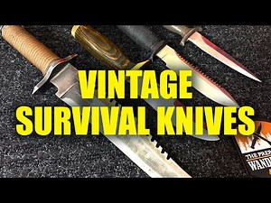 Forgotten Survival Knife Designs from the 1980s