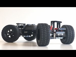 LEGO Technic 4x4 chassis with 4-wheel steering