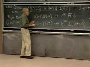 Lec 22 | MIT 18.03 Differential Equations, Spring 2006