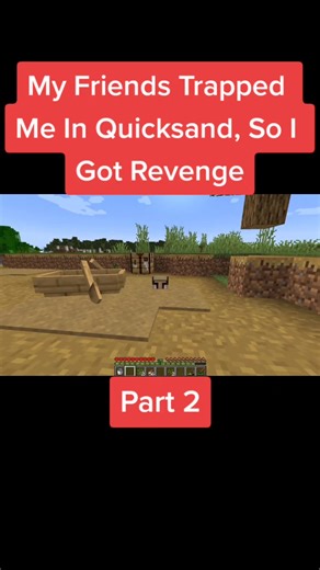 Trapped in Quicksand: A Minecraft Adventure