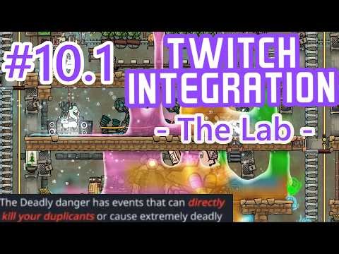 #10.1 Oxygen not Included, Twitch Lab - Ice Age, mass extincion event...