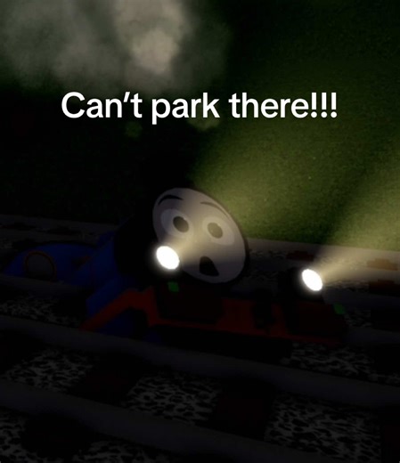 ‼️FULL STORY‼️ #thomasthetankengine #roblox #crash #fah #areyouserious So last night (as of typing), I hopped back onto a TTTE sandbox game on Roblox, one that’s more stylized and arguably smoother-running than what I’ve played in the past. A fun bit of rolling stock I ‘discovered’ was this peculiar boxcar that strangely had its own theme music, vocals and a petrifying face, most traits that were normally for engines. The music was a stylized version of The Living Tombstone’s iconic FNAF song, s