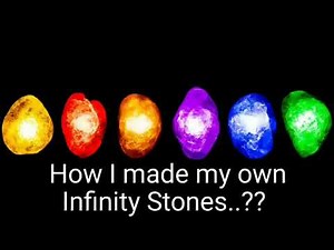 How I made my own infinity stones ... (DIY)