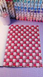 248K views · 3.4K reactions | Satisfying coloring of this fun pattern! #drawing #coloring #art | pinoxart | Facebook