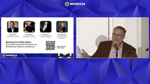 MODEX 26 | Building the Safety Stack: How Interconnected Systems Are Redefining Collision Avoidance | Matrix Design Group LLC