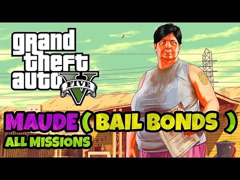 GTA 5 Bail Bonds (Maude) All 4 Missions & Bounty Locations | Strangers & Freaks