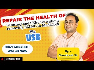 Repair the Health of Samsung & SKhynix EMMC via USB | Special Tips $ Tricks