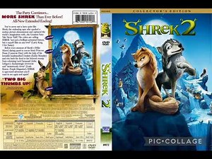 Shrek 2 (2004) DVD Covers Dreamworks