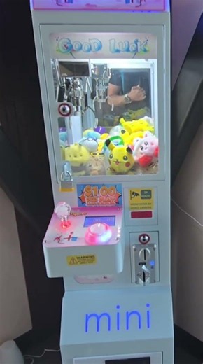 New Mini Claw Machine Location 👀 #clawmachinebusiness #clawmachine #miniclawmachine