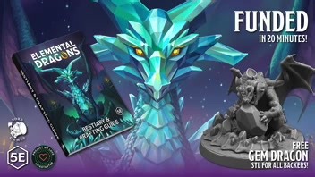 Elemental Dragons Bestiary, Crafting, Lairs, Quests, & More! (Full video, click the link below.) https://www.kickstarter.com/projects/nordgames/elemental-dragons?ref=discovery_newest&total_hits=32886&category_id=34 Explore exciting realms where hundreds of new dragons guard ancient secrets, hoard powerful treasures, and command elemental forces. | Creative New Idea Gizmos