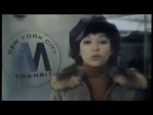 Rita Moreno New York MTA psa / commercial 1975