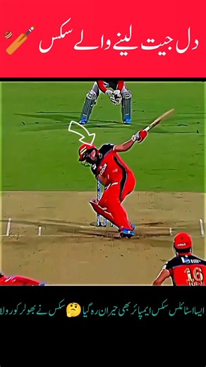 دل جیت لینے والے سکس 🏏 ایسا اسٹائلس سکس لگایا ایمپائر بھی حیران رہ گیا 🤔