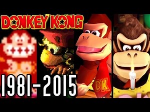 Donkey Kong ALL INTROS 1981-2015 (Wii U, N64, SNES, Arcade)
