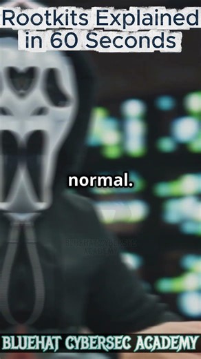 Rootkits Explained in 60 Seconds | The Hidden Malware That Takes Full Control #onlinesafety