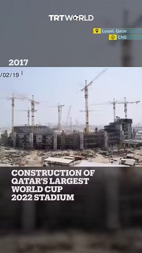 Watch how five years of construction resulted in the establishment of Lusail Stadium, Qatar’s biggest World Cup venue. Inspired by the traditional ‘fanar’ lantern, the 80,000-capacity stadium will host 10 matches during the tournament, including the final on December 18. | TRT World