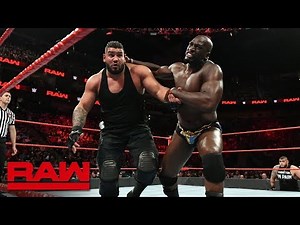 Titus O'Neil vs. Rezar: Raw, Aug. 6, 2018
