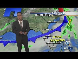 Saturday evening weather forecast on NewsChannel 5 at 6