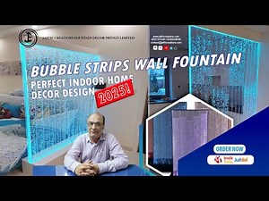 Bubble Strips Wall Fountain 2025 | Perfect Indoor Home Decor