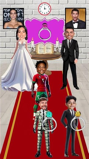Who stole Georgina's ring? 😍💍 Ronaldo Jr 🤓 vs IShowSpeed 😂 vs MrBeast 🤑