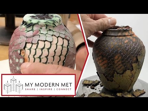 Japanese Raku Pottery by Vicente Garcia