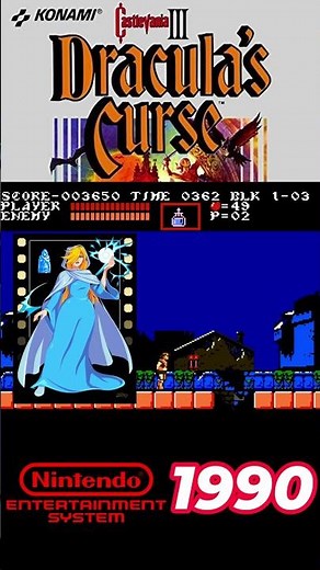 Castlevania III: Dracula's Curse /El Retorno a los Orígenes de la Saga en la NES #juegosretro #retro