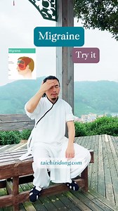 52K views · 2.6K reactions | https://taichizidong.com Specific exercise improve symptoms, daily full-body exercises remove root causes. 241065-Migraine, try it. Press Quchi points. 3-5 minutes each side. Related courses recommended: ----60mins Acupoint Vibration • Full Body Patting #wudang #taichi #qigong #ancientselfcare #health #chineseculture #tcm #heathylifestyle #exercise #stretching #relax #meridian #foryou #migraine | Taichi Zen | Facebook