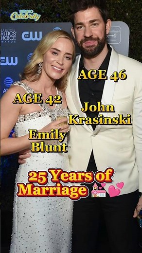 Emily Blunt and John Krasinski: 25 years of marriage #emilyblunt