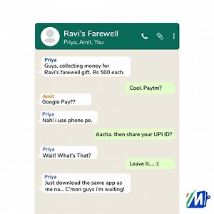 Going out with friends or organizing virtual parties is fun! But collecting money from all, with everyone having different UPI apps is no fun :( Introducing mpay.me! Now make your own personal payment link and accept payments via any UPI app! Yes it is that easy! Get your own link today - https://sak38.app.goo.gl/mPayApps #UPI #Paymentsapp #paymentservices #paymentsolutions | MobiKwik