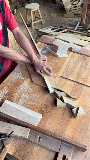 simple tool for cutting right triangles | Alfariz Jati