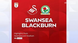 Swansea City 3-1 Blackburn Rovers: Zan Vipotnik double steers Swans to victory