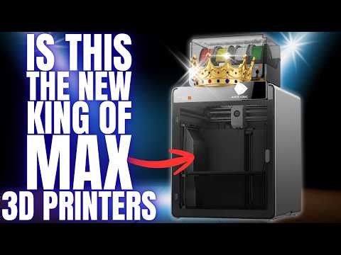 Anycubic Kobra S1 MAX Combo FIRST LOOK with PRINTS