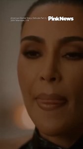 Kim Kardashian kisses Emma Roberts in new American Horror Story trailer 💋 | PinkNews