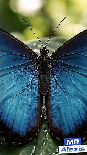 La Mariposa Morfo Azul: El Azul Más Brillante de la Naturaleza 💙