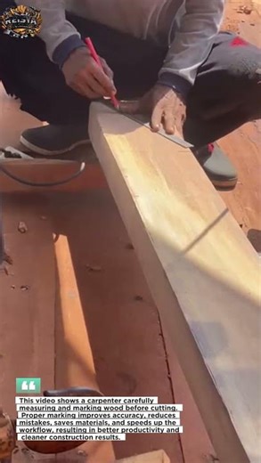 Smart Wood Measuring Technique | Accurate Marking for Perfect Cuts