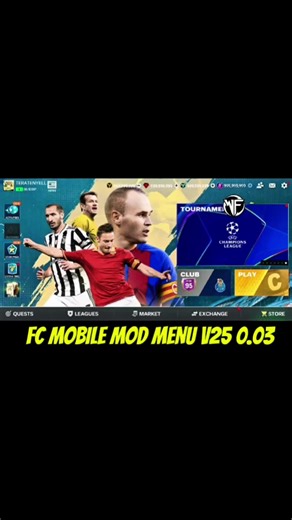 FC Mobile Mod Menu v25.0.03 | Latest Hack Features Unlocked 🚀 New FC Mobile Mod Menu v25.0.03 is here! Unlock hidden features, explore the latest hacks & enjoy the ultimate gameplay experience. ⚽🔥 #FCMobile #FCMobileMod #FCMobileHack #ModMenu #FCMobile2025 #FCMobileGlitch #FCMobileCheats #MobileGaming #FootballGame #FCMobileUpdate #FifaMobile