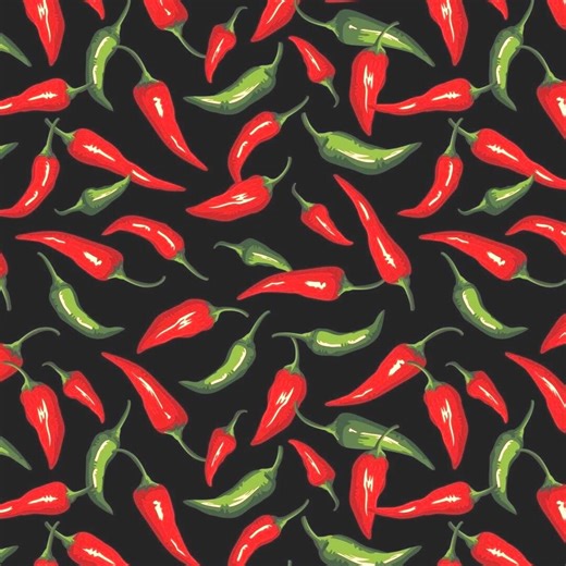 Red and Green Peppers Scrub Cap - Etsy
