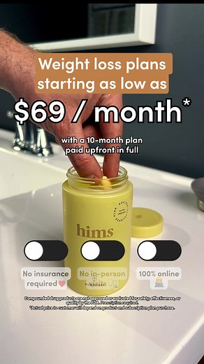 14K views · 39 reactions | At Hims, weight loss is personalized to...